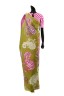 Floral Geometric Print Sari